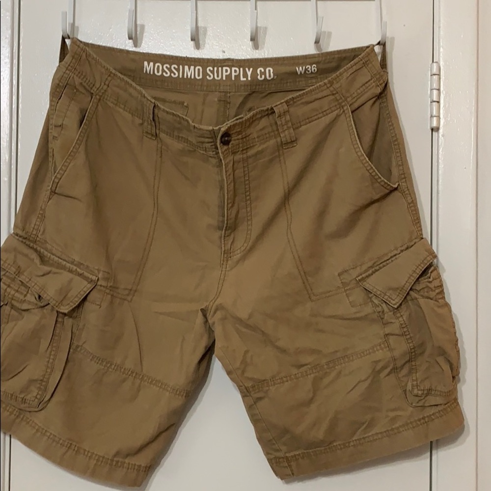 Mossimo khaki cargo shorts